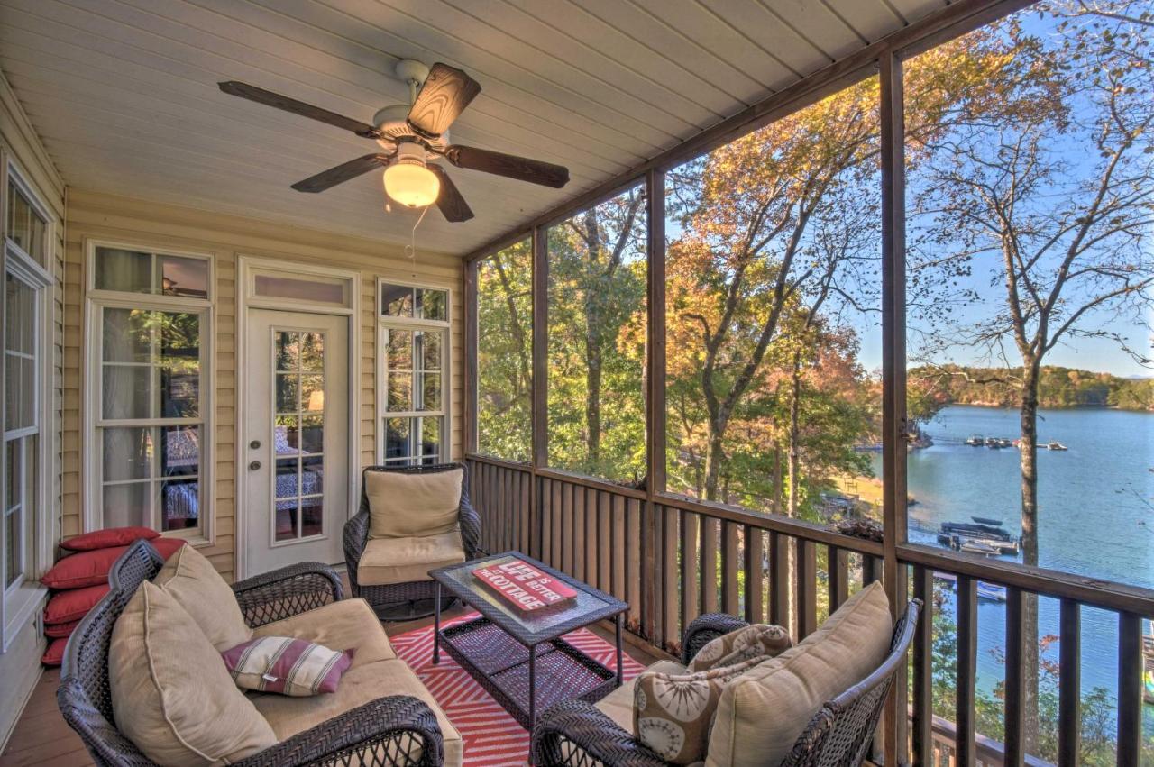 Lake Keowee Escape With Dock, Deck And Lake Access! Six Mile Eksteriør bilde