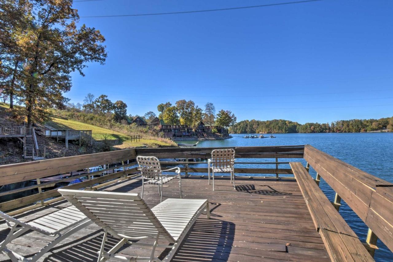 Lake Keowee Escape With Dock, Deck And Lake Access! Six Mile Eksteriør bilde